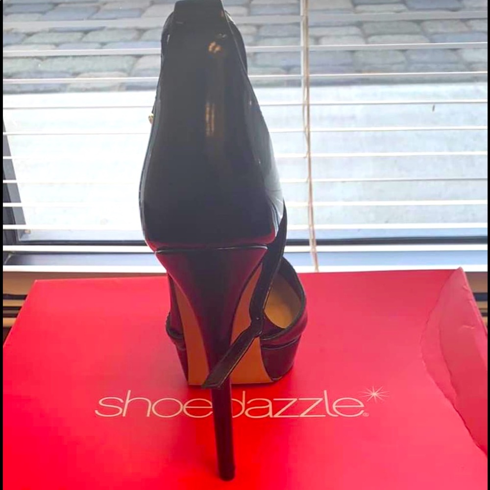 Shoedazzle high black heels